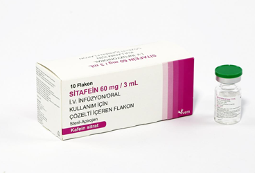 SITAFEIN 60 MG/ 3 ML IV INFUZYON / ORAL KULLANIM ICIN COZELTI ICEREN 10 FLAKON